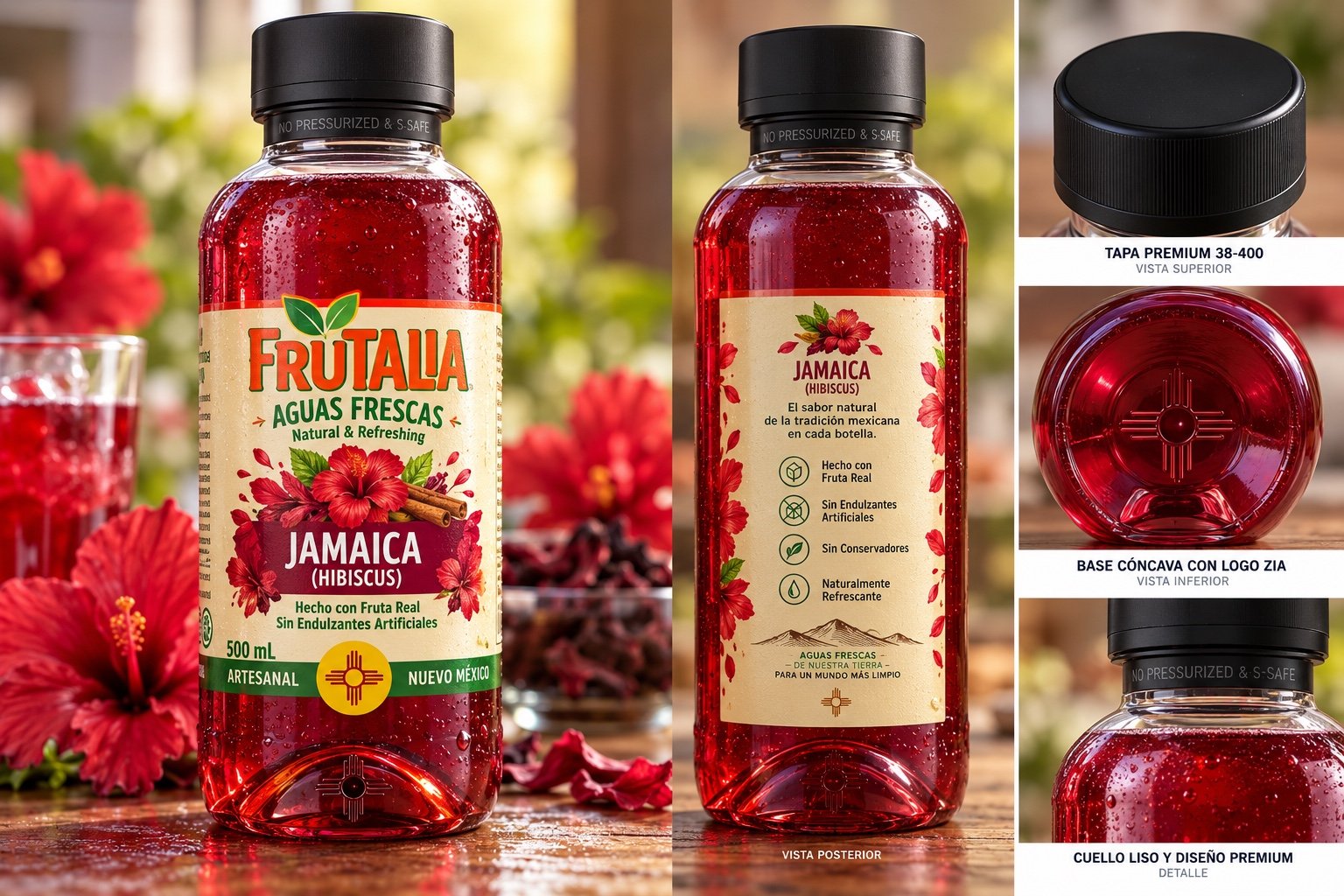 FRUTALIA Jamaica in AGO's Signature bottle