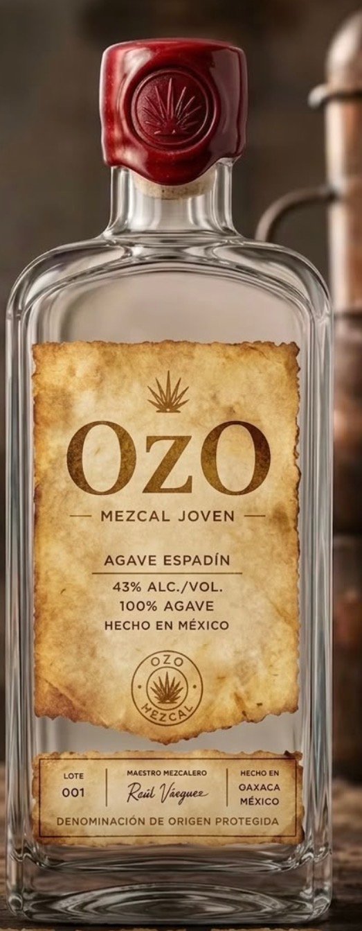 OzO mezcal concept rendering